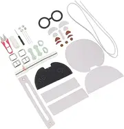 HAWILLOSCH Sewing Materials Mini Leather Bag Knitting Set Pu Bag Making Kit DIY Chain Bag Supplies Portable Bag Knitting Tools