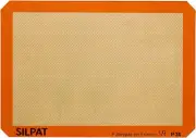Premium Non-Stick Silicone Baking Mat, 3/4 Sheet, Cream