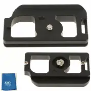 A&R Quick Release Plate for Nikon D750 Arca type Compatible RRS Markins QR-D750