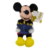 Hanukkah Disney Store Mickey Mouse 8" Beanbag Plush with Menorah New with Tag