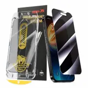 Tough On Privacy Nano Glass Screen Protector for iPhone 14 / iPhone 13 / iPhone 13 Pro / iPhone 16e