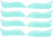 HONITANO 4 Pairs Hot Eyelash Patch Lash Lift Kit Eyelash Lift Perm Tool Eyelash Extension Supplies Eyelash Separator Tool Silicone Lash Pad Lash Lift Tools Eyelash Perm Kit Silica Gel Green