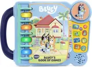 Interactive Bluey Book of Games with Character Sounds - Perfect for Ages 3-6