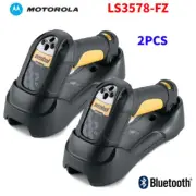 2PACK Motorola Symbol LS3578-FZ Rugged Bluetooth Cordless Barcode Scanner Cradle