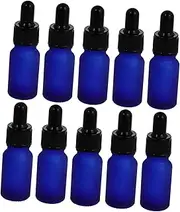 CANIGHT Sample Mixture Perfume 10pcs Glass Bottle Dispenser for Essential Oil Travel Home Storage