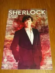 SHERLOCK A STUDY IN PINK #5 TITAN COMICS COVER B NOVEMBER 2016 NM (9.4)
