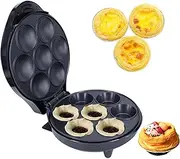 Cupcake Machine, Electric Mini Pie Maker With Indicator Light, Stainless Steel Waffle Maker, Double-Sided Heating Donut Maker, Non-Stick Surface, For Bakery, Mall, Dessert Shop, Coffee Shop