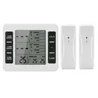 1Set Freezer 2 Remote Sensors Alarm Low Temperature Refrigerator Clock W6I3