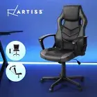 Artiss Gaming Office Chair Computer Executive Racing Chairs High Back Grey