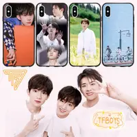 在飛比找蝦皮購物優惠-TFBOYS 手機殼 適用iPhone 三星 OPPO VI