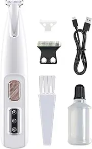 Pet Dog Trimmer - Quiet Pet Grooming Shaver, Cordless Pet Grooming Trimmer | Low Noise Waterproof Electric Puppy Grooming Shaver With LED Light, Comfortable Pet Hair Grooming Trimmer for Pet Cats Dogs