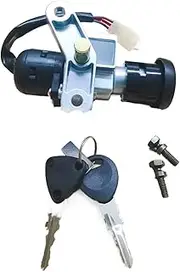 Ignition Barrel Key Switch for CONTACTEUR A for CLE for Scoot for Adaptable 50 for Booster 2004 for BWS 2004 (3 FILS) (SEUL) Motcycle Parts Lock Set Main Switch Motor Ignition Key Switches