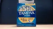 Tampax Pearl Unscented Tampons, Regular by Tampax 18 count