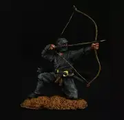 Tin soldier Collectible Shinobi Stories Ninja with large bow Japan