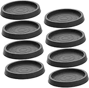 TEHAUX 8pcs Chair Caster Cups Non Slip Furniture Feet Pads for Stability Durable Design for Home Floors from Scratches Easy to Clean