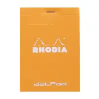 在飛比找博客來優惠-【Rhodia】N°12 上掀式筆記本_5x5點格內頁80張