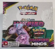 Pokemon Unified Minds Booster Box Sun & Moon
