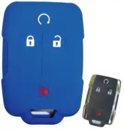Keyless Entry Remote Key Fob Cover Fits Chevrolet Silverado Colorado Canyon
