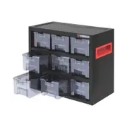 Pinnacle 313 x 382 x 153mm 9 Compartment Metal And Plastic Organiser