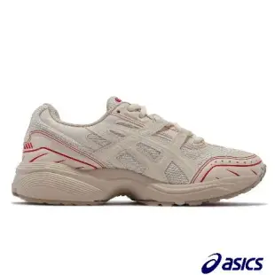 Asics 休閒鞋 GEL-1090 復古慢跑鞋 米白 紅 亞瑟士 韓國主打 男鞋 女鞋 1203A159200