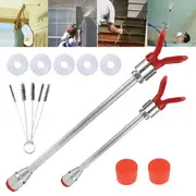 30CM+50CM Sprayer Extension Rod Airless Paint Spray Gun Tip Extension Pole Rod