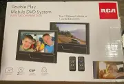 Brand New RCA Double Play Mobile DVD System Two 9 inch Screens With Remotes