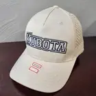 New Kubota OOAK Sample Off White Golf Mesh Snapback cap / hat Rare