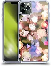 Head Case Designs Officially Licensed Ninola Ombre Watercolour Flowers Abstract 3 Gel Case [Military Grade Protection] Compatible with Apple iPhone 11 Pro Max