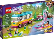 LEGO Friends Series 41681 Forest Camper Van and Sailboat