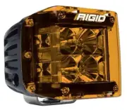 Rigid Industries D-SS Side Shooter LED Light COVER Amber 32183