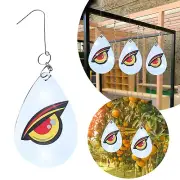 Eye Decoy To Scare Birds Away Bird Device With Hanging Outdoors Reflective
