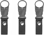 Bottle Hanging Buckle Clip, Outdoor Water Bottle Ring Holder, Mineral Water Bottle Clip, Keychain Belt Webbing Strap for Outdoor Camping Hiking Traveling (3 PCS)