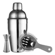Avanti Essentials Cocktail Shaker Set Mixer Martini Spirits Maker Bar Strainer Bartender