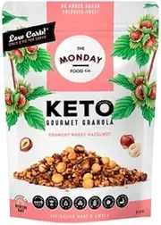 The Monday Food Co. Keto Gourmet Granola, Crunchy Roast Hazelnut, 800g