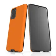 For Samsung Galaxy S20+ Plus Case, Armour Back Cover, Orange