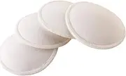 4PCS Washable Nursing Pads Natural and Reusable Soft Absorbent Breast Pad Cost-Effective and Durable Durable and Nice
