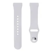 2Pcs Soft Silicone Rubber Strap Replacement Watch Band for Fitbit Charge 3