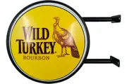Wild Turkey Bourbon Bar Lighting Wall Sign Light LED