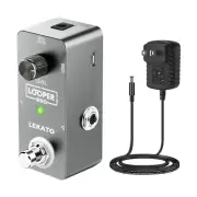 LEKATO Guitar Looper Effect Pedal Loop Pedal Unlimited Overdubs 5 Minutes Loo...