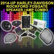 ROCKFORD FOSGATE HARLEY DAVIDSON ROAD GLIDE AMPLIFIER KIT 2014-UP HD14-TKIT 6.5"