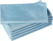 Puomue 6 Pack Microfiber Glass Cleaning Cloth, 16 Inch X 16 Inch, Lint Free Q...
