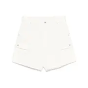 [Prada] Prada Triangle-logo Shorts L WHITE