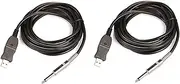 Binxind 2pcs 3 Meters Guitar to PC USB Recording Cable Lead Adaptor Converter Connection Interface 6.5mm