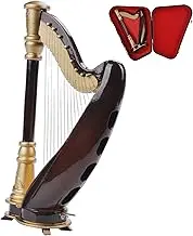 Miniature Harap Instrument - Decorative Instrument Model - Table Decor Figure for Kids Adults, 5.5 Inch Home Decoration Ornament