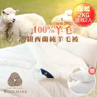 在飛比找全家行動購優惠-【Ａｎｎａｂｅｌｌｅ】１００％純羊毛冬被送舒眠枕２入(２ＫＧ
