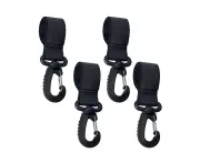 4 Pack Stroller Hook, Stroller Organizer Hook Clip, Handy Stroller Accessory, Mommy Bag Hook