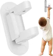 Door Lever Lock - Adhesive Door Knob Lock Toddler Proof Door Locks,Sturdy Door Safety Lock Child Safety Locks for Doors Cabinets Drawer