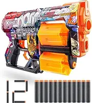 Zuru X-Shot Skins Dread (AZT36517) - Boys Blaster Toy Gun - Ages 3-6, Maximum Range 90 Feet