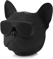 French Bulldog Shaped HI-FI Wireless Speaker w/Function of Voice Command, w/ 32G Capacity, Bluetooth4.1, Portable, Perfect for Home, Long Time Use