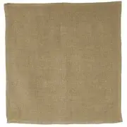 New Primitive Farmhouse TAN TOBACCO CLOTH TABLE SQUARE Candle Mat Doily 18"